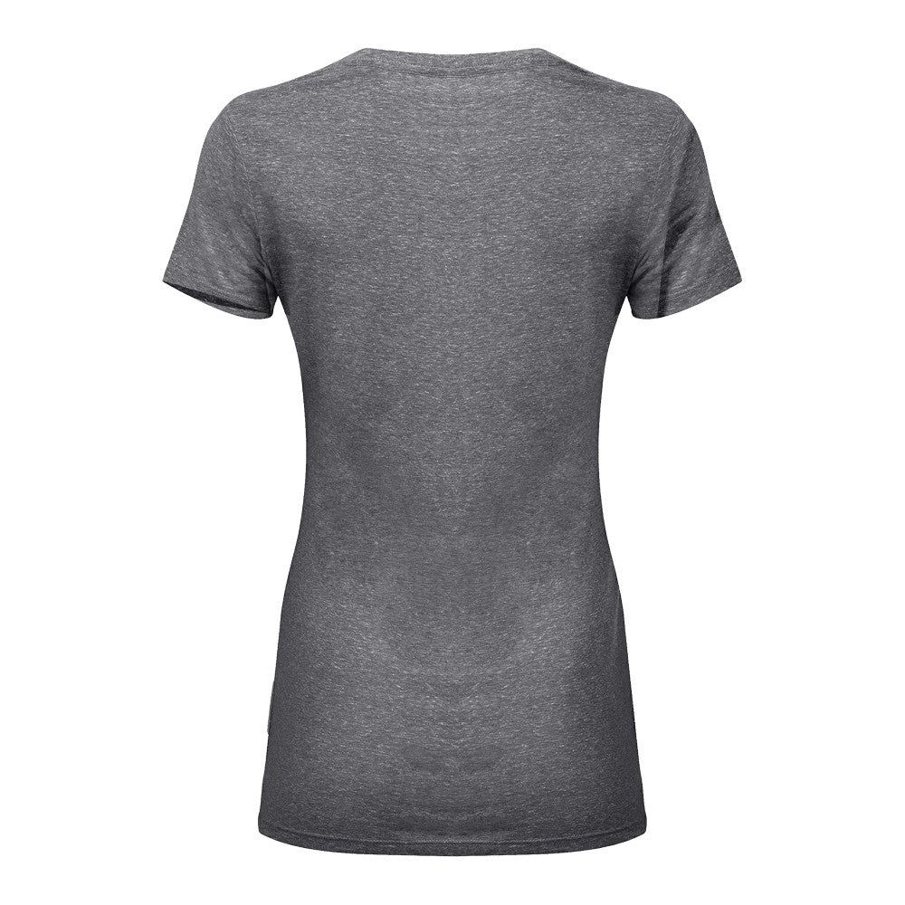 Tottenham Hotspur 1863FC Women's Color Badge Tri-Blend T-Shirt Heather Gray