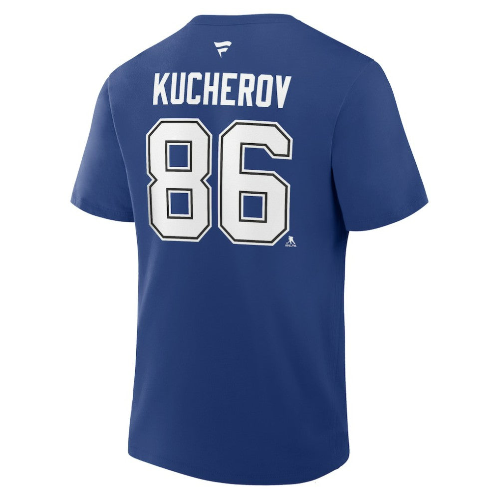 Nikita Kucherov Tampa Bay Lightning Fanatics Authentic Stack Name & Number T-Shirt - Blue | Fanatics near me