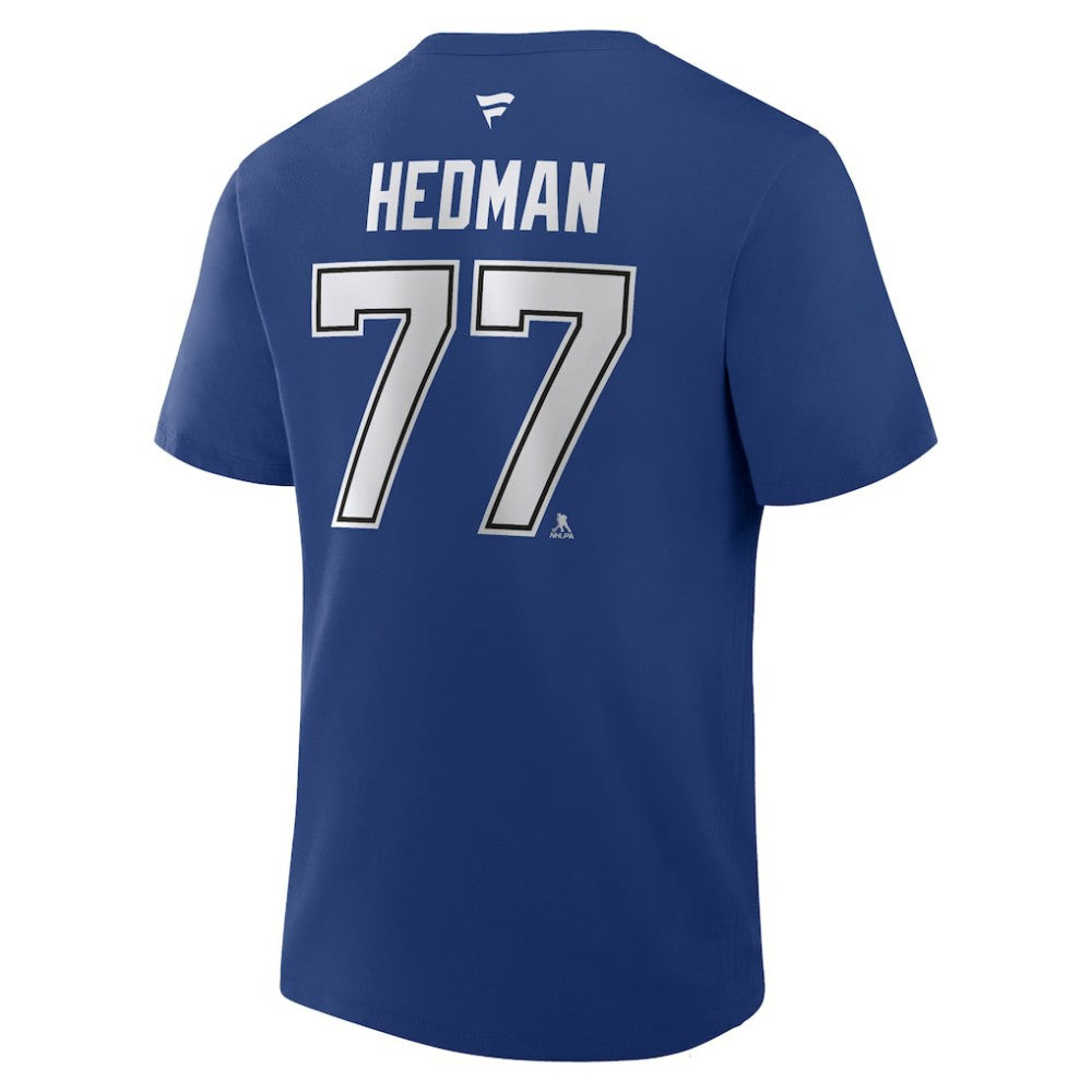 Victor Hedman Tampa Bay Lightning Fanatics Authentic Stack Name & Number T-Shirt - Blue | Fanatics discount