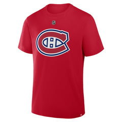 Cole Caufield Montreal Canadiens Fanatics Authentic Stack Name & Number T-Shirt - Red | Fanatics Clearance