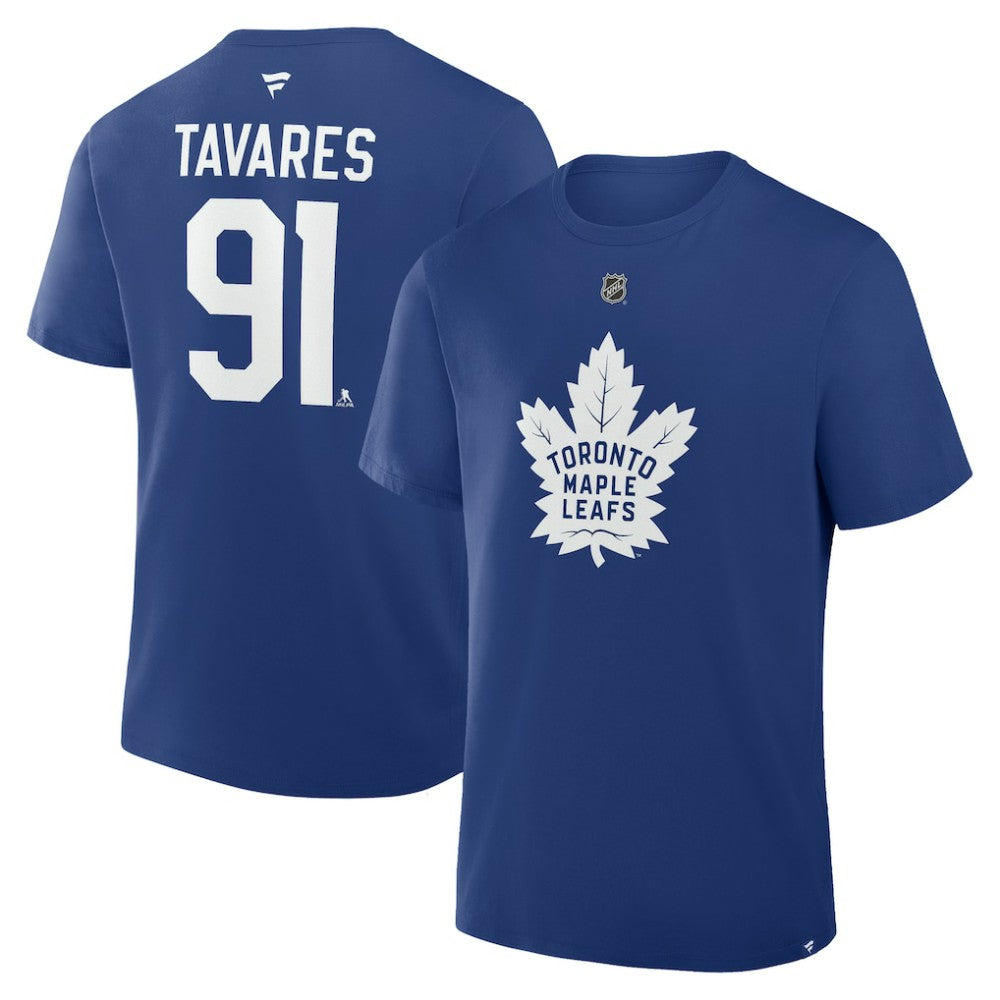 John Tavares Toronto Maple Leafs Fanatics Authentic Stack Name & Number T-Shirt - Blue | Fanatics on sale