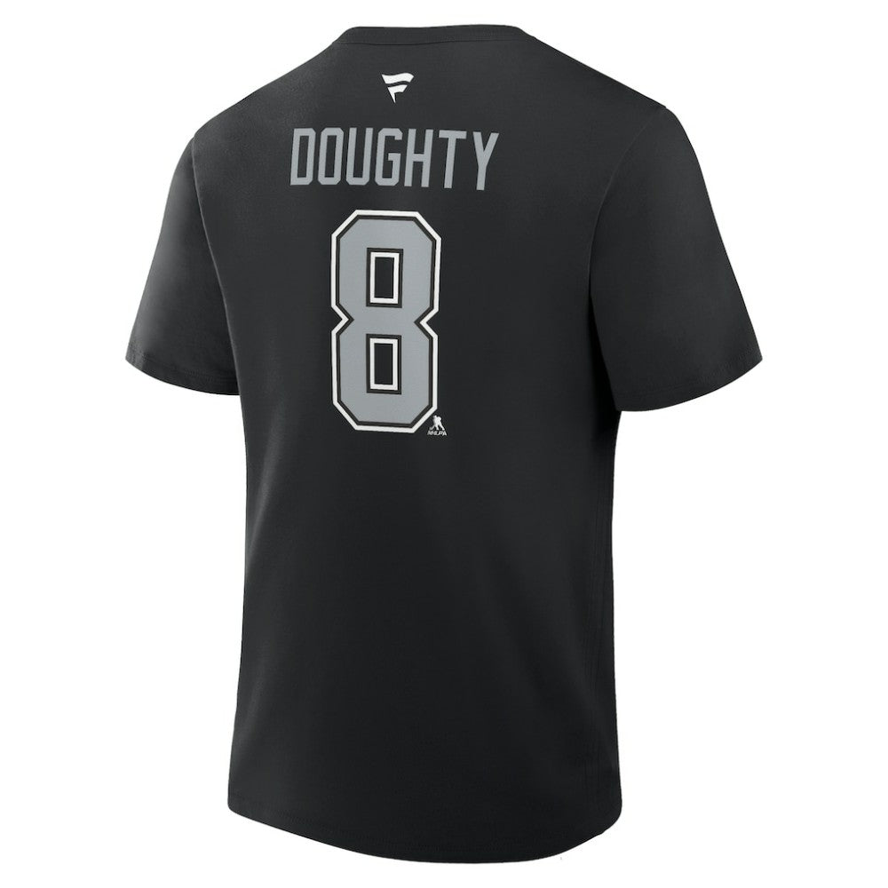 Drew Doughty Los Angeles Kings Fanatics Authentic Stack Name & Number T-Shirt - Black | Fanatics online