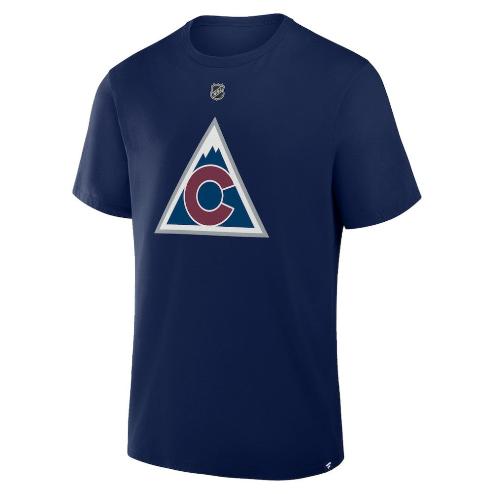 Cale Makar Colorado Avalanche Fanatics Authentic Stack Name & Number T-Shirt - Navy | Fanatics Lifestyle