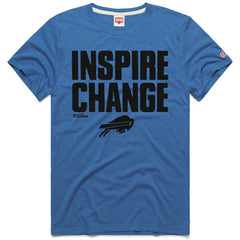Buffalo Bills Homage Unisex 2024 Inspire Change Tri-Blend T-Shirt - Royal - NFL