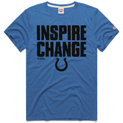 Indianapolis Colts Homage Unisex 2024 Inspire Change Tri-Blend T-Shirt - Royal - NFL