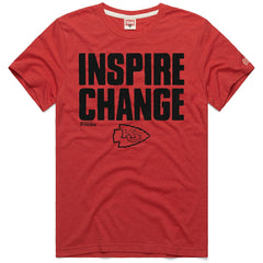 Kansas City Chiefs Homage Unisex 2024 Inspire Change Tri-Blend T-Shirt - Red - NFL