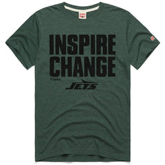 New York Jets Homage Unisex 2024 Inspire Change Tri-Blend T-Shirt - Green - NFL