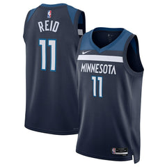 Nike Naz Reid Minnesota Timberwolves Unisex Swingman Jersey Icon Edition Navy