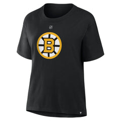 Jeremy Swayman Boston Bruins Fanatics Women's Authentic Stack Name & Number T-Shirt - Black | Fanatics discount