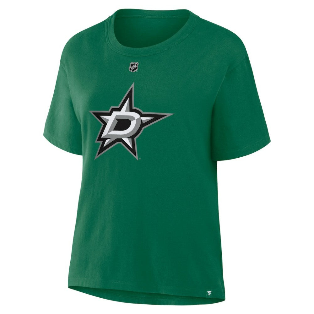 Tyler Seguin Dallas Stars Fanatics Women's Authentic Stack Name & Number T-Shirt - Kelly Green | Fanatics discount