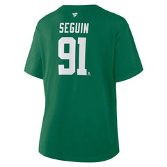 Tyler Seguin Dallas Stars Fanatics Women's Authentic Stack Name & Number T-Shirt - Kelly Green | Fanatics discount