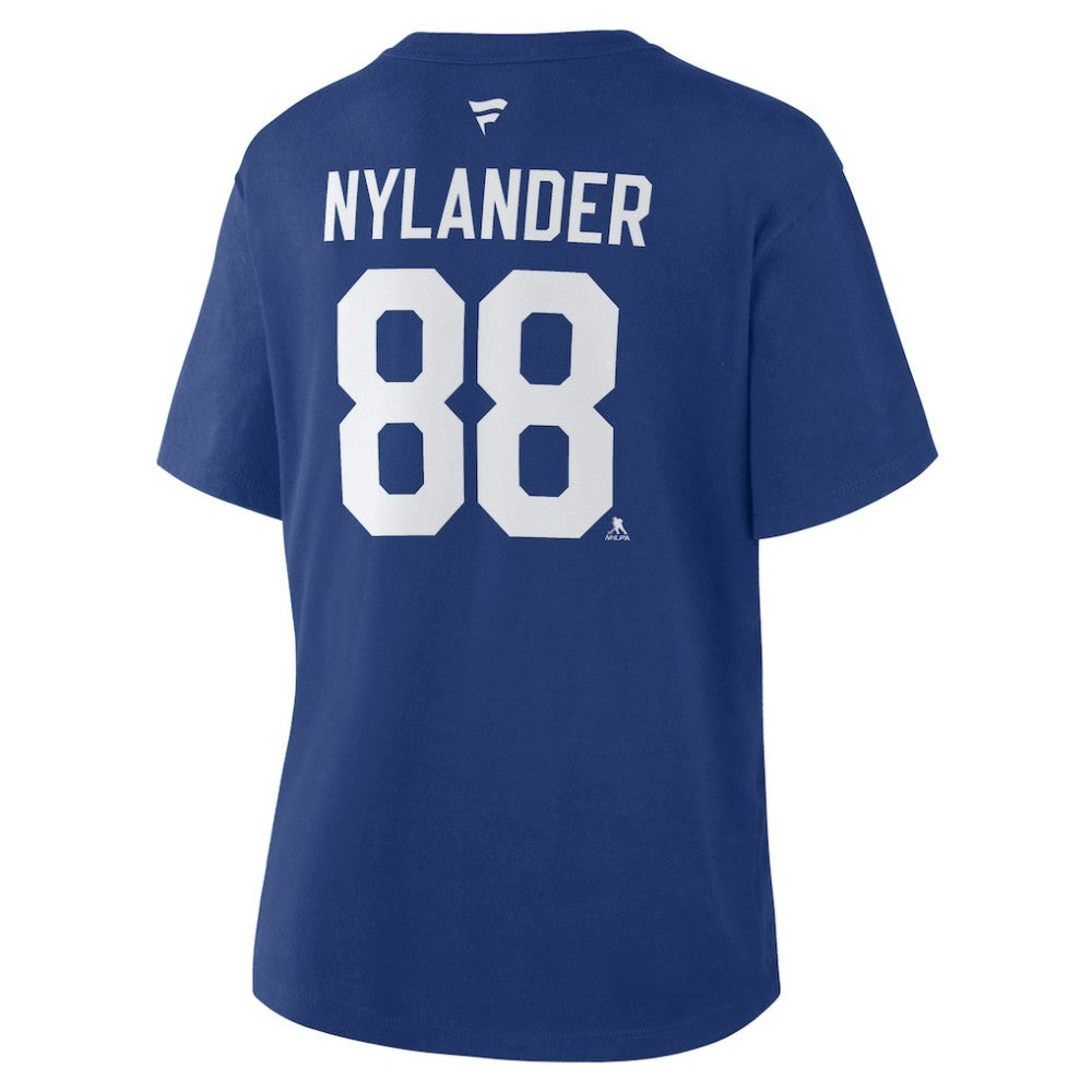 William Nylander Toronto Maple Leafs Fanatics Women's Authentic Stack Name & Number T-Shirt - Blue | Fanatics Clearance