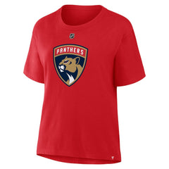 Matthew Tkachuk Florida Panthers Fanatics Women's Authentic Stack Name & Number T-Shirt - Red | Fanatics online