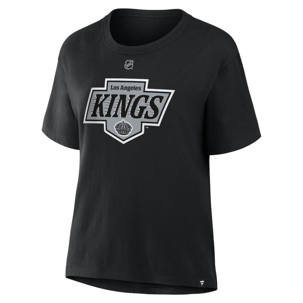 Drew Doughty Los Angeles Kings Fanatics Women's Authentic Stack Name & Number T-Shirt - Black | Fanatics Lifestyle