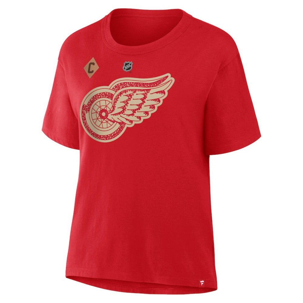 Dylan Larkin Detroit Red Wings Fanatics Women's Authentic Stack Name & Number T-Shirt - Red | Fanatics discount