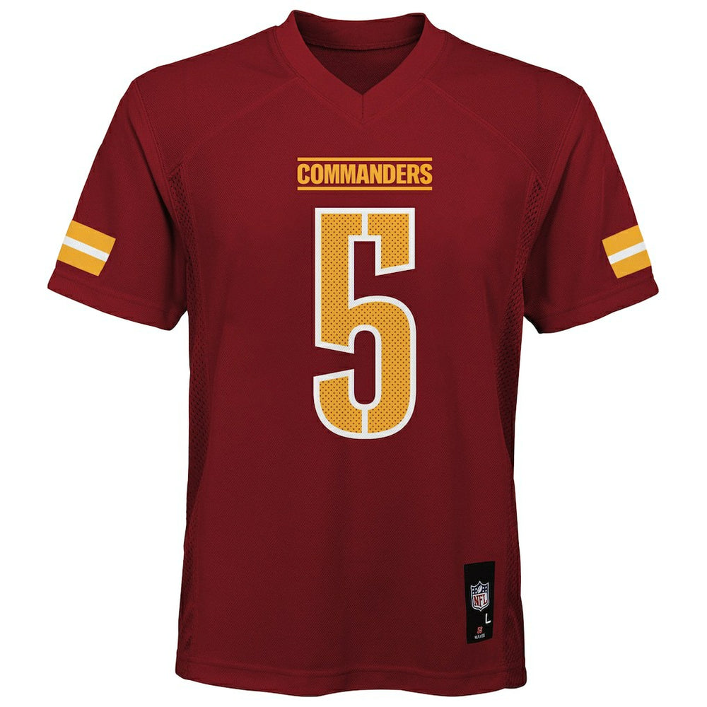 Jayden Daniels Washington Commanders Youth Replica Player Jersey - Burgundy - NFL
