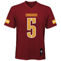 Jayden Daniels Washington Commanders Youth Replica Player Jersey - Burgundy - NFL