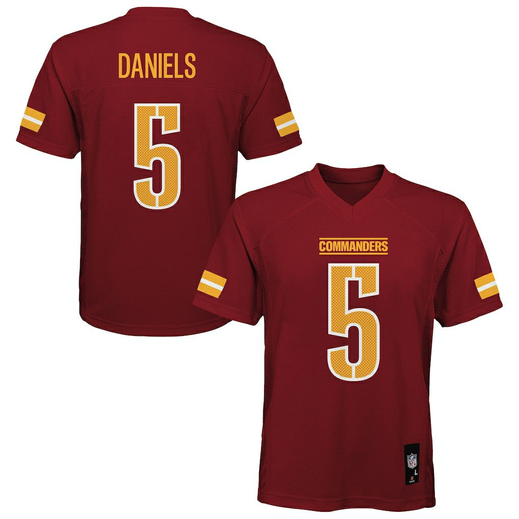 Jayden Daniels Washington Commanders Outerstuff Preschool Replica Player Jersey - Burgundy - NFL