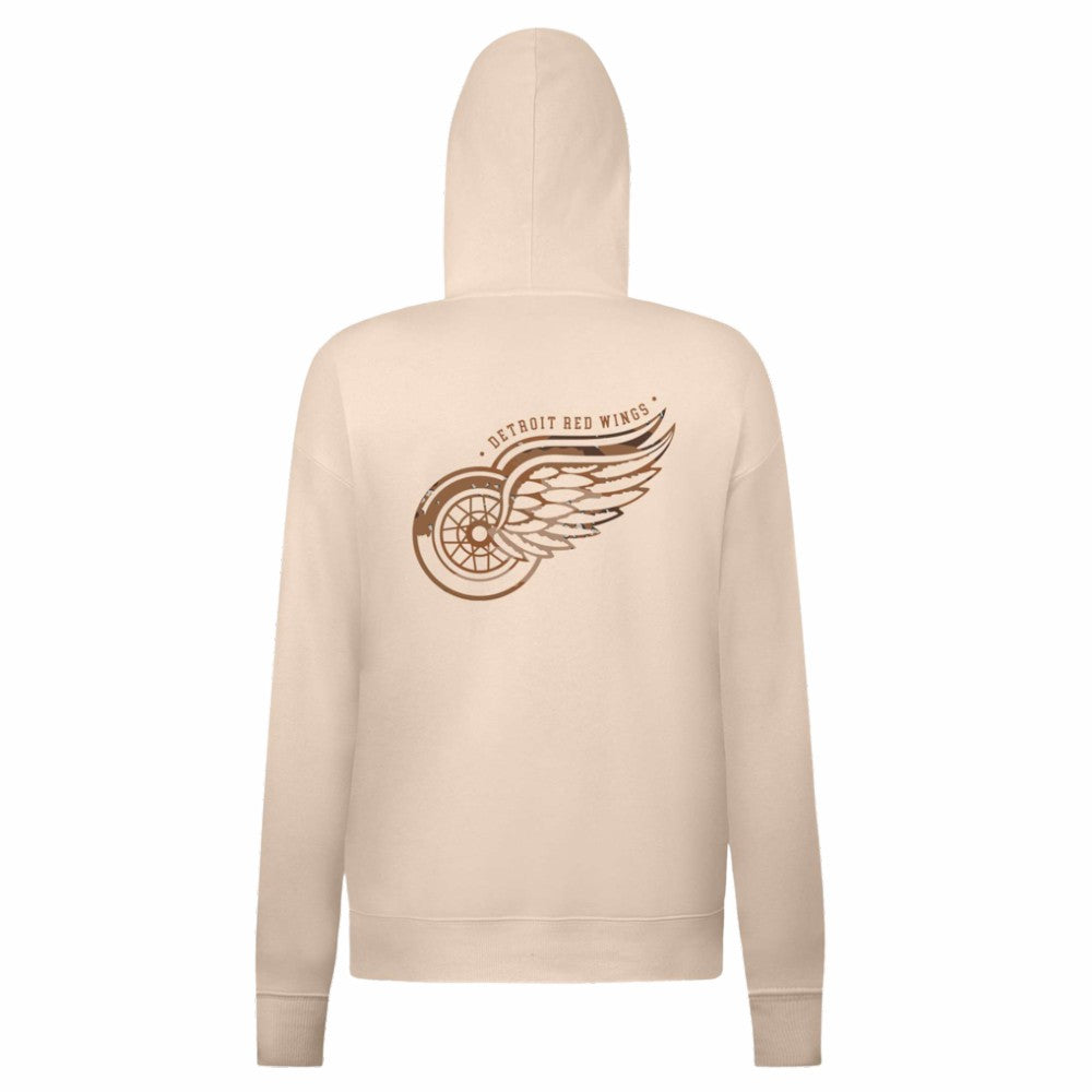 Detroit Red Wings Levelwear Women's Desert Camo Adorn Battalion Pullover Hoodie - Khaki | NHL discount