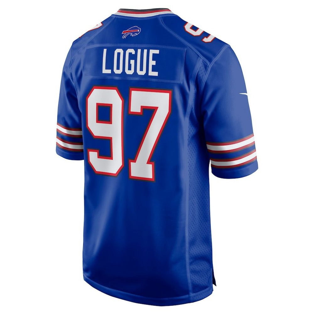 Zion Logue Buffalo Bills Team Game Jersey - Royal - Nike