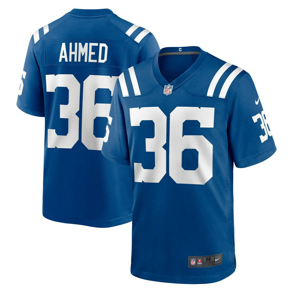 Salvon Ahmed Indianapolis Colts Team Game Jersey - Royal - Nike