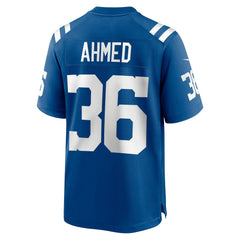Salvon Ahmed Indianapolis Colts Team Game Jersey - Royal - Nike