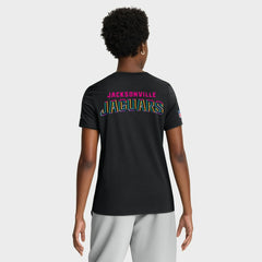 Jacksonville Jaguars Women's 2025 NFL Crucial Catch Tri-Blend Dri-FIT T-Shirt - Black - Nike