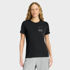 Indianapolis Colts Women's 2025 NFL Crucial Catch Tri-Blend Dri-FIT T-Shirt - Black - Nike