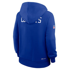 Dallas Cowboys Women's Throwback Sideline Standard Issue Dri-FIT Hoodie - Royal - Nike