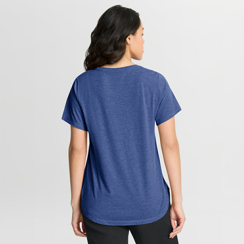 Indianapolis Colts Women's Script Tri-Blend T-Shirt - Royal - Nike