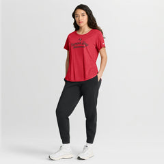 Tampa Bay Buccaneers Women's Script Tri-Blend T-Shirt - Red - Nike
