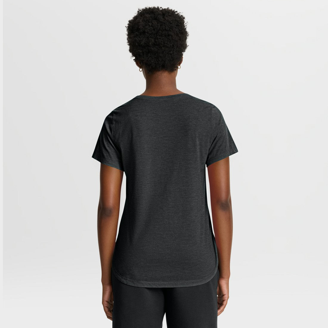 Detroit Lions Women's Script Tri-Blend T-Shirt - Black - Nike