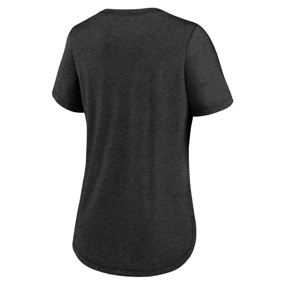Detroit Lions Women's Script Tri-Blend T-Shirt - Black - Nike