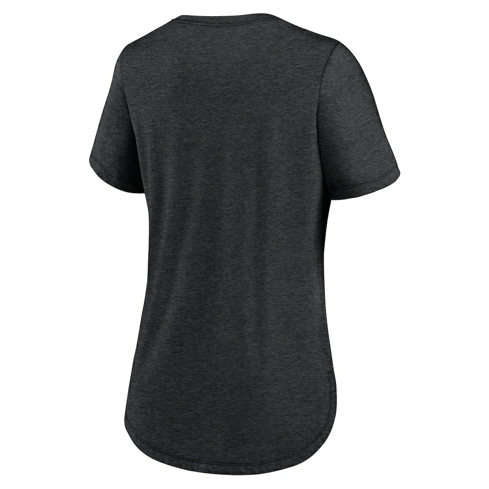 Baltimore Ravens Women's Script Tri-Blend T-Shirt - Black - Nike