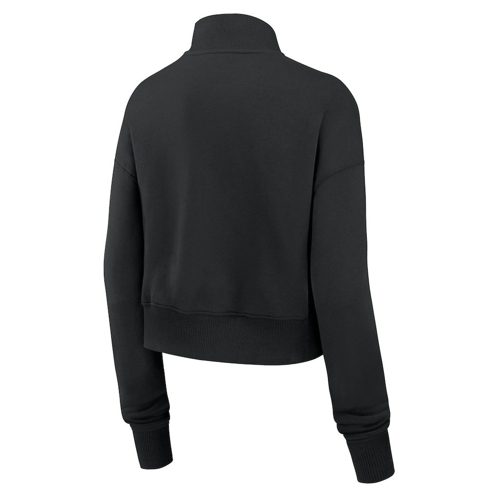 Las Vegas Raiders Women's Primetime Phoenix Half-Zip Sweatshirt - Black - Nike