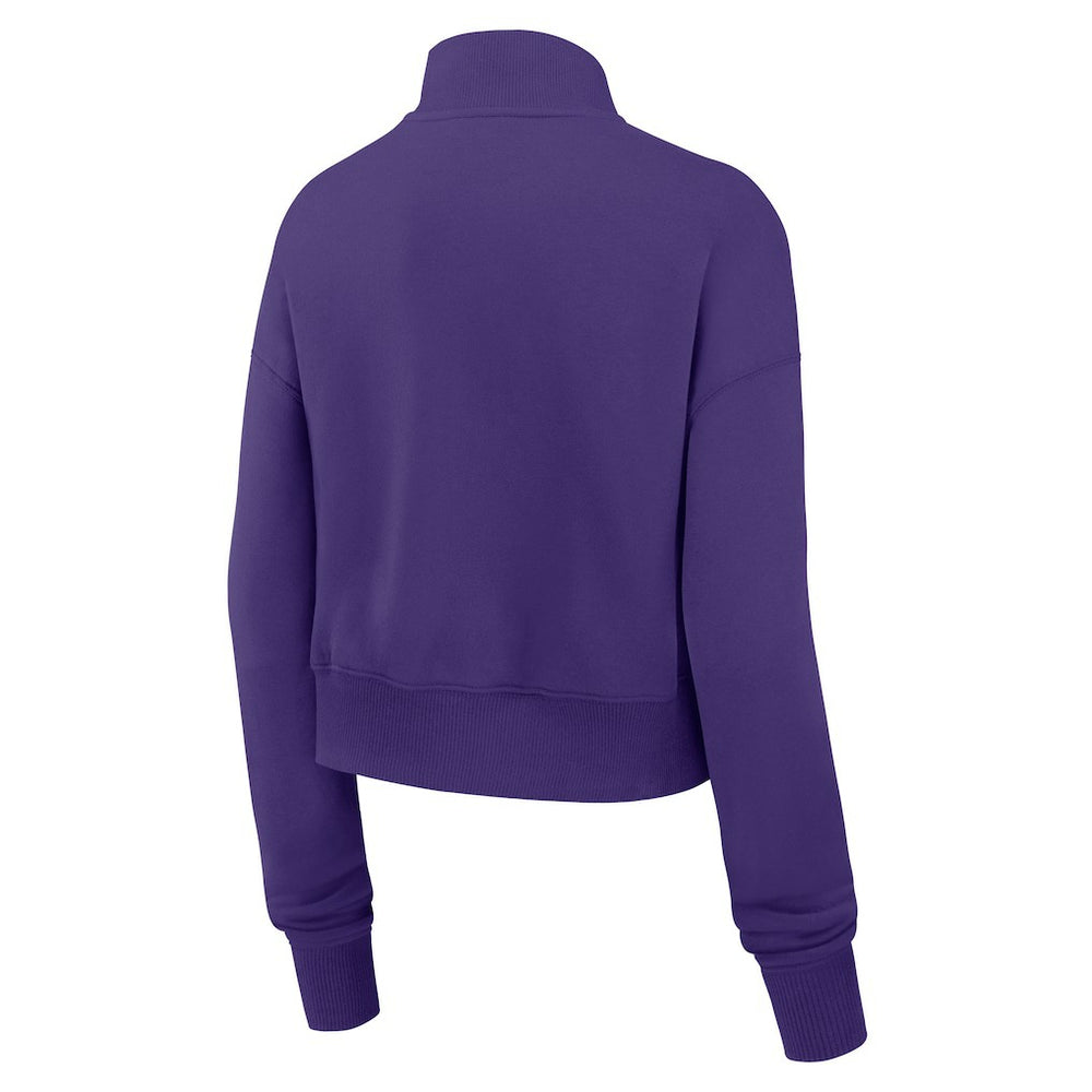 Minnesota Vikings Women's Primetime Phoenix Half-Zip Sweatshirt - Purple - Nike