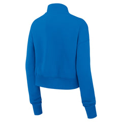 Detroit Lions Women's Primetime Phoenix Half-Zip Sweatshirt - Blue - Nike