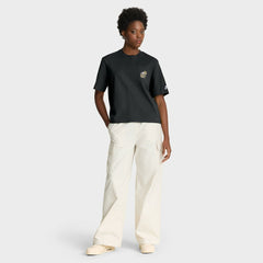 New Orleans Saints Women's Rewind Pocket Boxy T-Shirt - Black - Nike