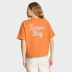 Tampa Bay Buccaneers Women's Rewind Pocket Boxy T-Shirt - Orange - Nike