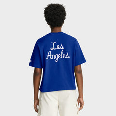 Los Angeles Rams Women's Rewind Pocket Boxy T-Shirt - Royal - Nike