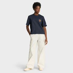 Chicago Bears Women's Rewind Pocket Boxy T-Shirt - Navy - Nike