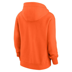 Cleveland Browns Women's Phoenix Rewind Full-Zip Hoodie - Orange - Nike