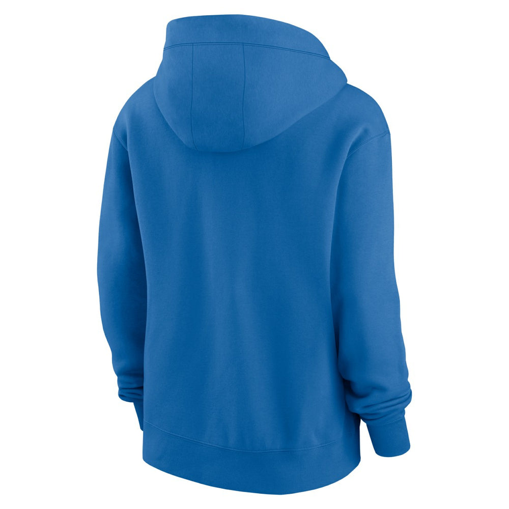 Detroit Lions Women's Phoenix Rewind Full-Zip Hoodie - Blue - Nike