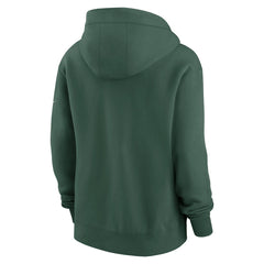 Green Bay Packers Women's Phoenix Rewind Full-Zip Hoodie - Green - Nike