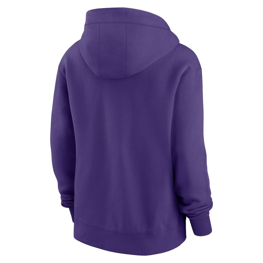 Minnesota Vikings Women's Phoenix Rewind Full-Zip Hoodie - Purple - Nike