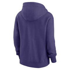 Baltimore Ravens Women's Phoenix Rewind Full-Zip Hoodie - Purple - Nike