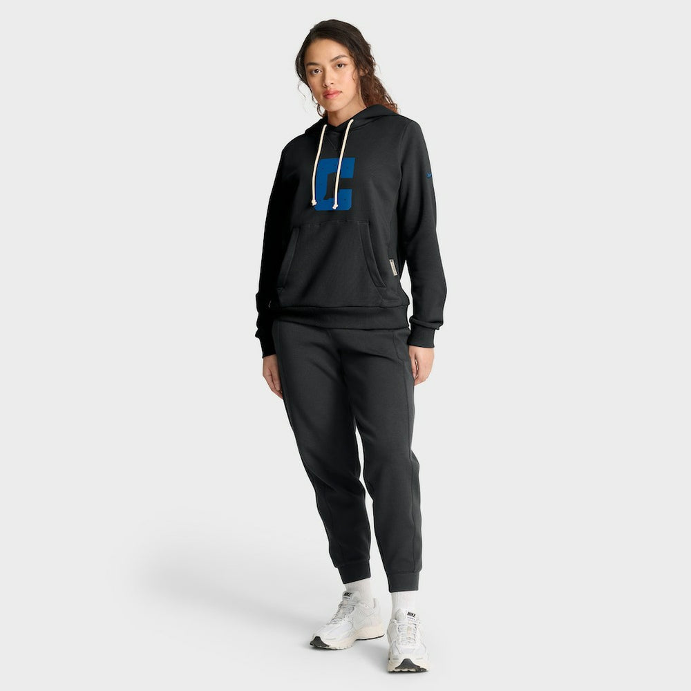 Indianapolis Colts Women's Alternate Logo Sideline Standard Issue Dri-FIT Hoodie - Black - Nike