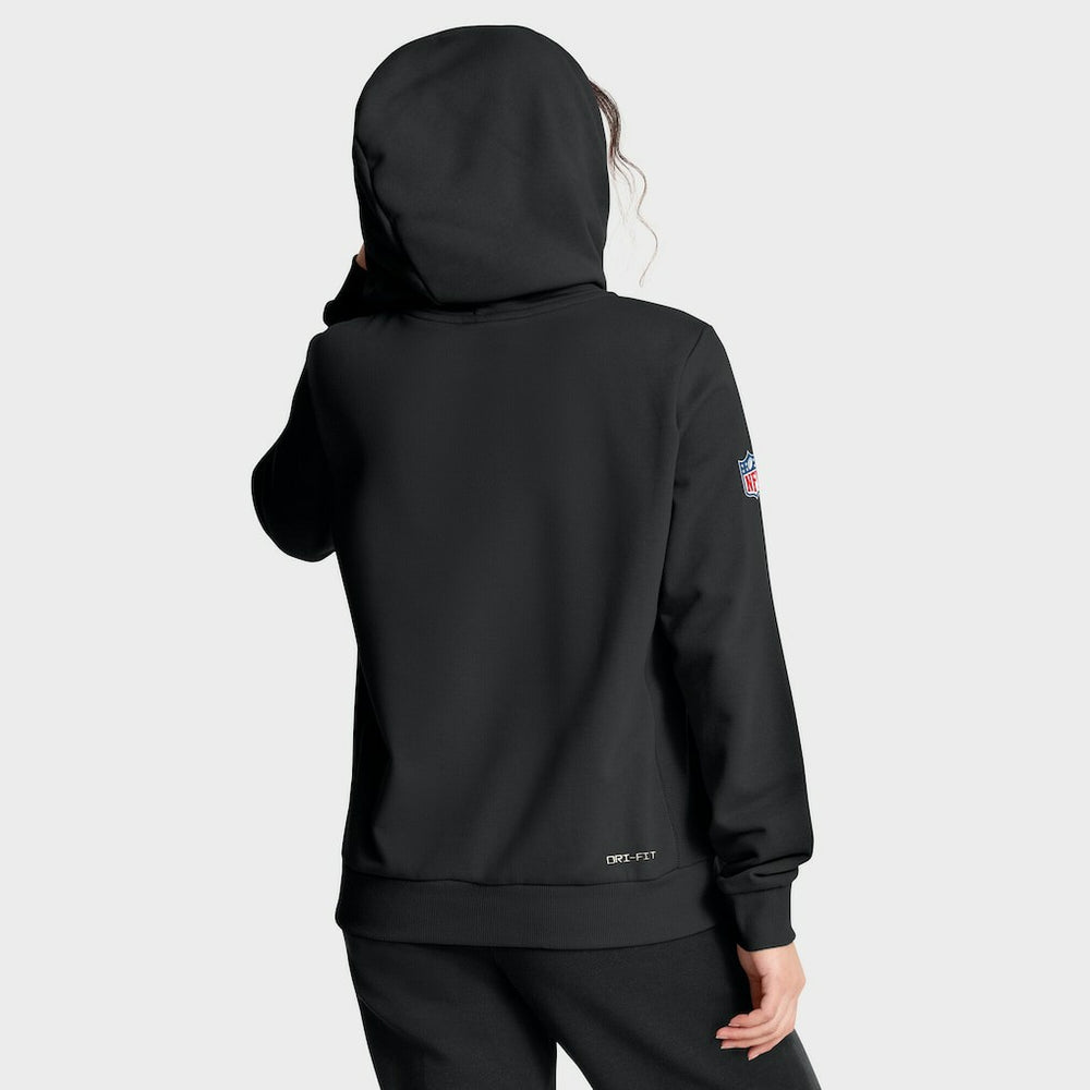 Pittsburgh Steelers Women's 1933 Sideline Standard Issue Dri-FIT Hoodie - Black - Nike