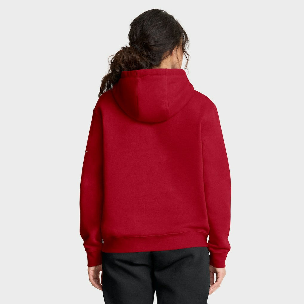 San Francisco 49ers Women's Club Fleece Hoodie - Scarlet - Nike