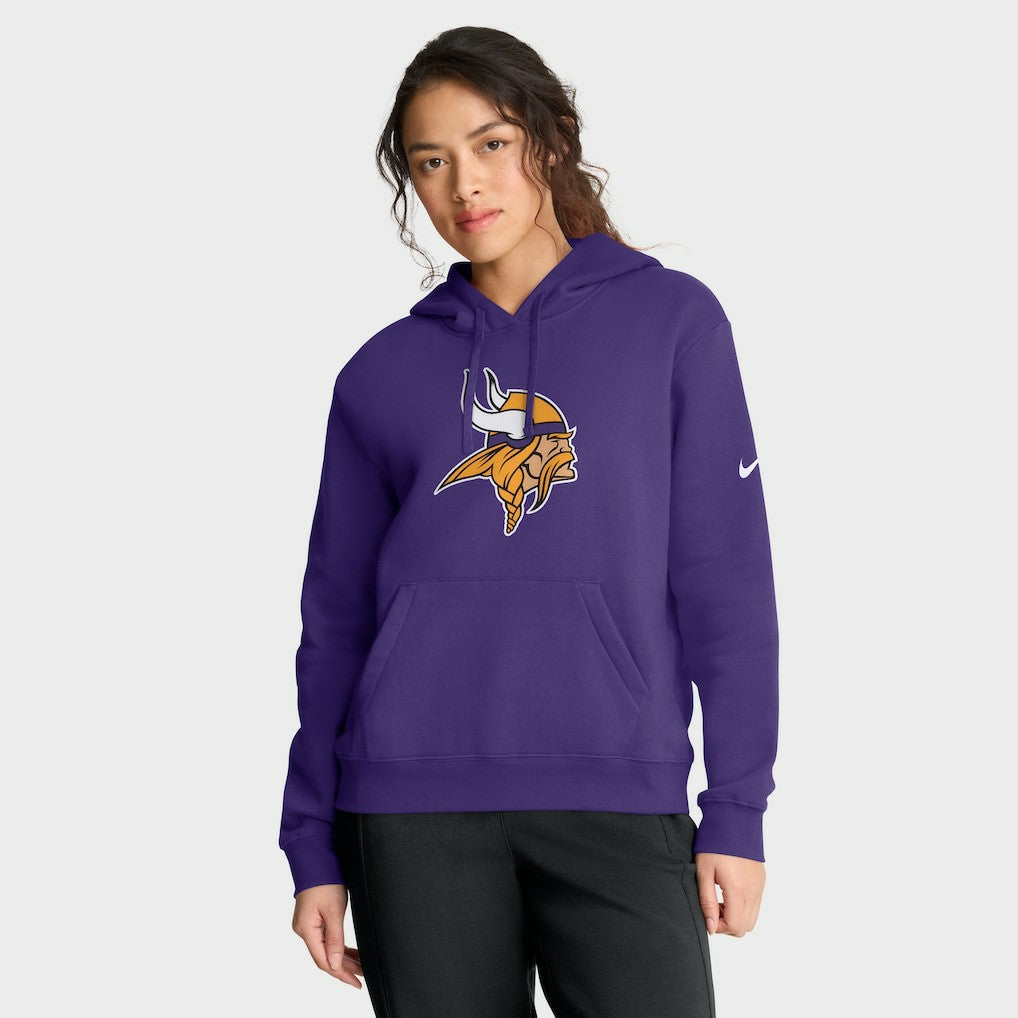 Minnesota Vikings Women's Club Fleece Hoodie - Purple - Nike
